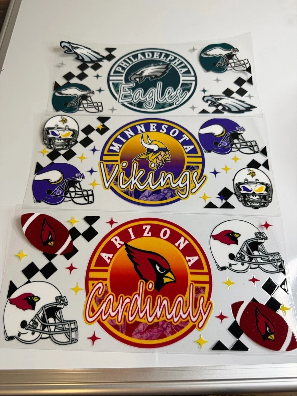 Sports Teams UVDTF- Lot of 35